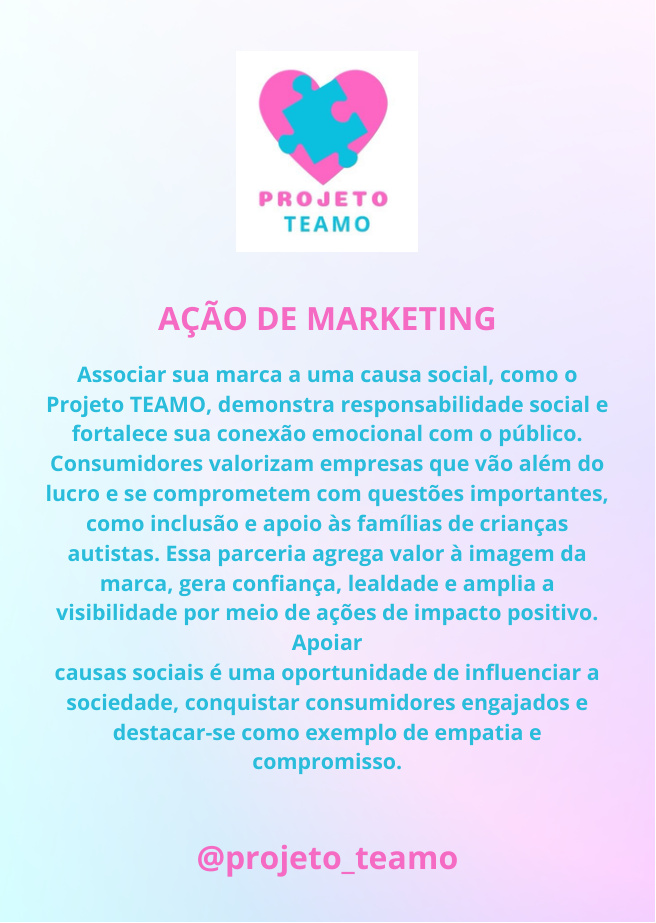 Página 10 da apresentação do Projeto TEAMO